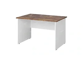 TANDEM RTD032-120-SH Стол прямоугольный ун-й 1200х800х750 Таксония шоколадная/Белый - Фото предпросмотра