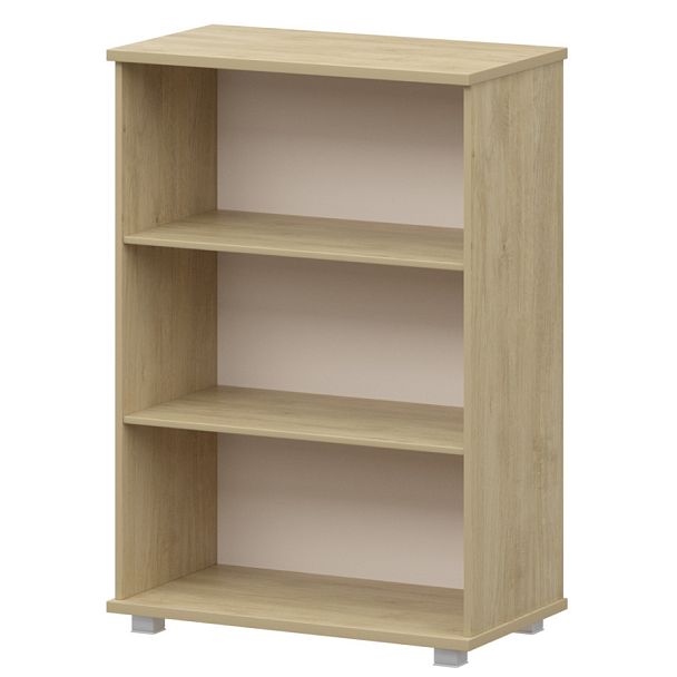 Стеллаж низкий НТ-480 Баттл Рок 788x442x1283 Аргентум - Вид 1