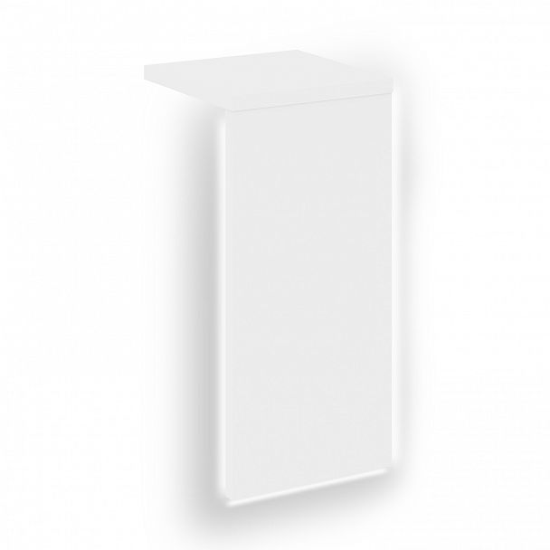 Накладка с подсветкой прямая высокая "Onix" О.R-NP.V-78.1.S белый - Вид 1