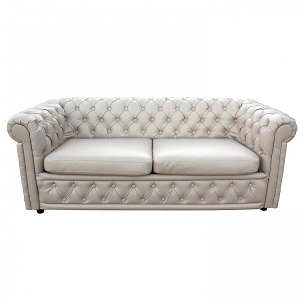 Диван "Честер" 2 в коже - Вид 1