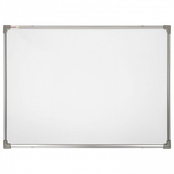 Доска магнитно-маркерная 60х90 см, металлическая рамка, STAFF ECO, 238137 - Вид 2