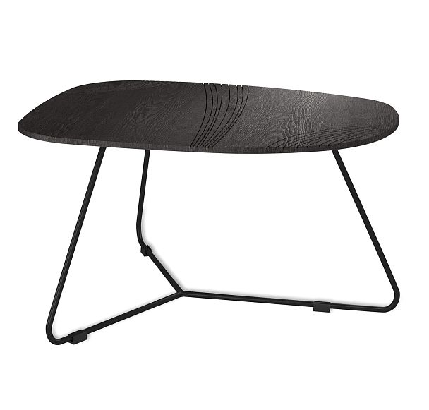 Столик журнальный Sheffilton SHT-CT52-2 сонора/черный муар - Вид 3