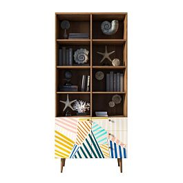 Стеллаж на комоде Berber принт 42 арт BB44/Print_42 - Фото предпросмотра