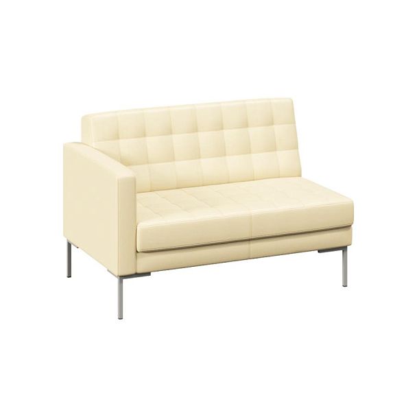 Forest Секция с подлокотником двухместная FR-SP-02 (R) Oregon 11/Металл Серый 1270*800*840 - Вид 1