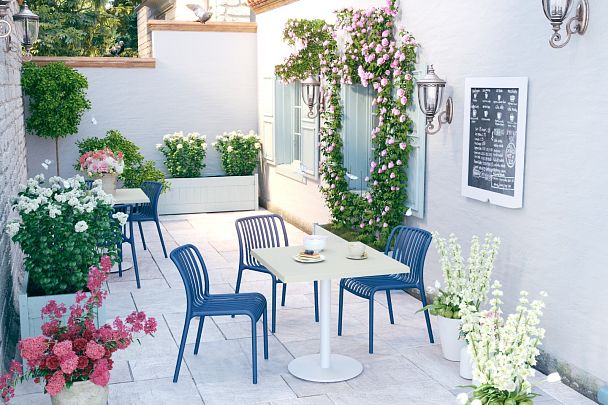 Стул Sheffilton SHT-S173 темно-синий - Вид 8