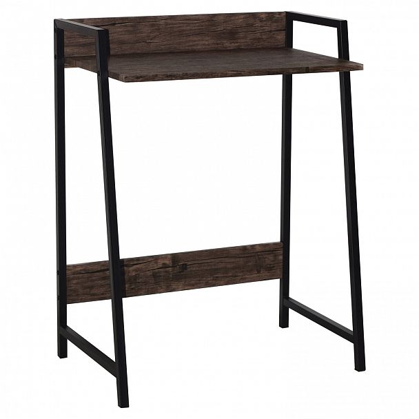 Стол на металлокаркасе BRABIX "LOFT CD-003", 640х420х840 мм, цвет морёный дуб, 641215 - Вид 3