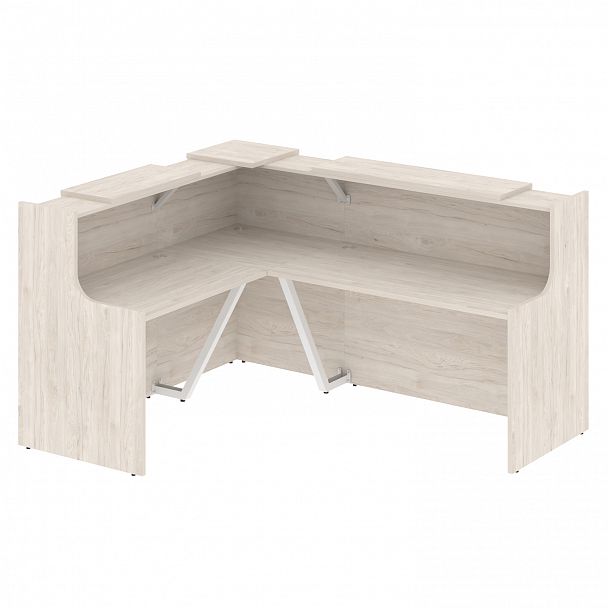 Ресепшн Г-образный "Onix" O.R-K-28 денвер светлый - Вид 1