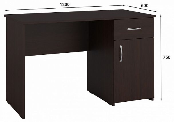 Стол письменный Эконом Стандарт С-113К - Вид 2