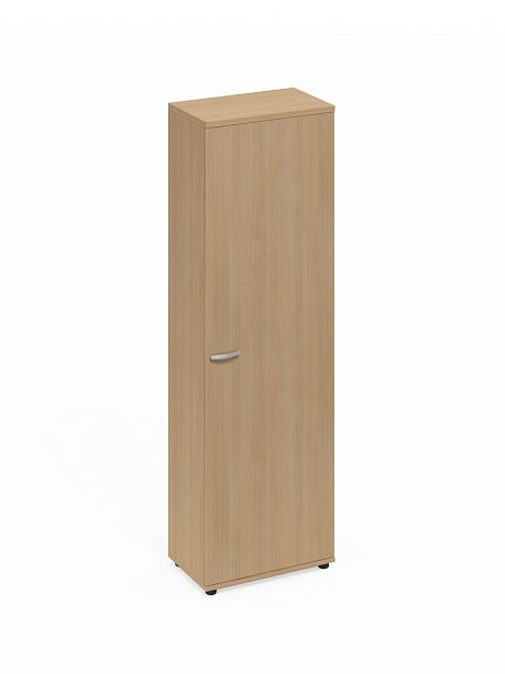 Шкаф для одежды узкий A4 А4 9308 БП натуральный дуб - Вид 1