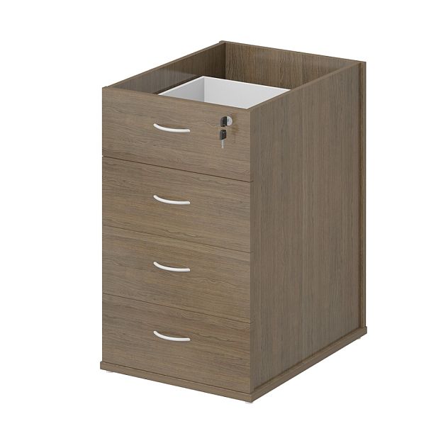 Тумба офисная "Система-M"  ПК-ССМ-ТМ45Х59Я4-В1-299 дуб шамони - Вид 1