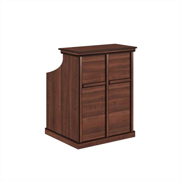 Стойка ресепшн Bern 90x80x120 тёмный орех - Вид 1