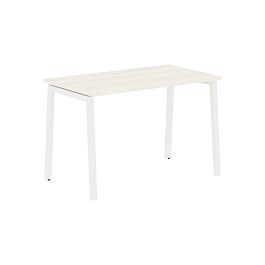 Стол прямой ELST 1167 Ясень Траун/Белый 1160х670х750 EDIS - Фото предпросмотра