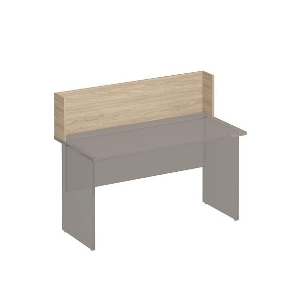 Настольная перегородка Формула ФР 458 вяз светлый - Вид 1