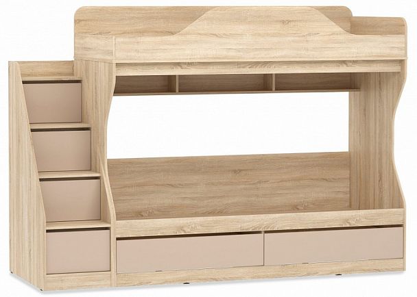 Кровать двухъярусная Акварель НМ 041.51 М2 - Вид 1