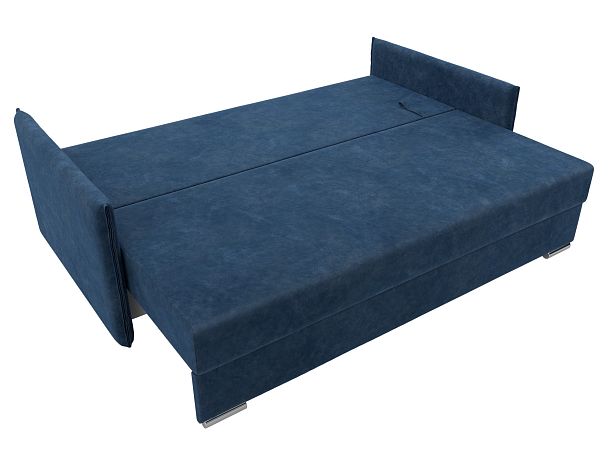 Диван прямой Сайгон Велюр синий - Вид 8
