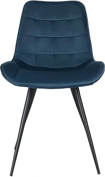 Стул для дома Бюрократ CH-K2 синий Holland 58 металл черный на ножках (CH-K2_1/HL58) - Вид 2