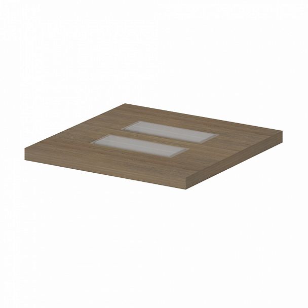 Вставка для квадратного стола на 8 человек "Форум" ПК-ФРМ-ВС40Х40-В1-299 дуб шамони - Вид 1