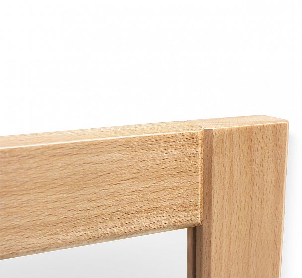 Зеркало с полкой Sheffilton Альберо SHT-М2 прозрачный лак - Вид 5