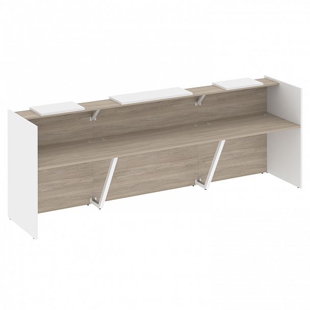 Ресепшн "Onix" O.R-K-14 дуб аттик/белый - Вид 1