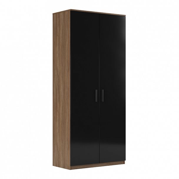 Шкаф для бумаг глухой, глянец Asti 90x45x205,6 дуб - Вид 1