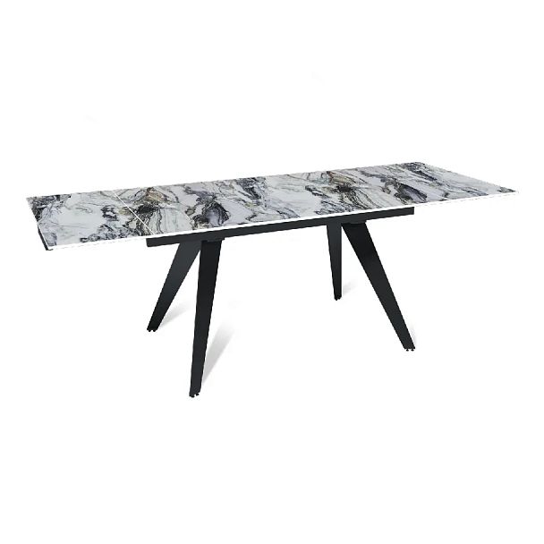 Стол раскладной Rhein (140+40+40), керамика глянцевая Cold Jade - Вид 5