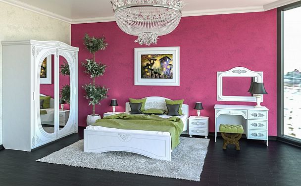 Кровать двуспальная Ассоль АС-113К - Вид 2