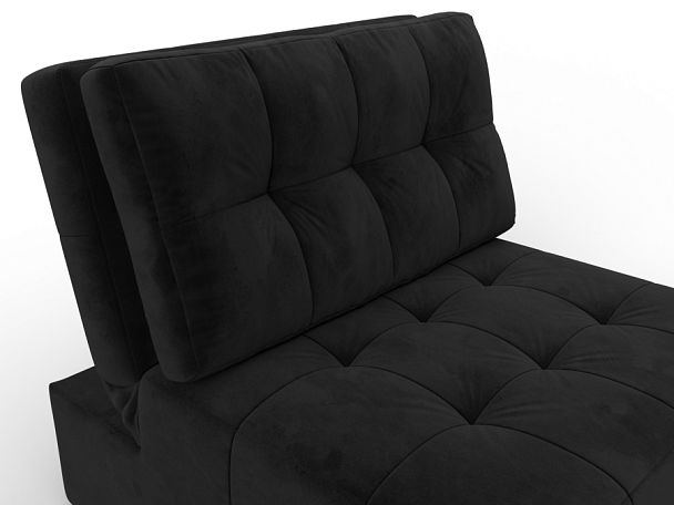 Кресло-кровать Лига-107 (80) Велюр черный - Вид 4