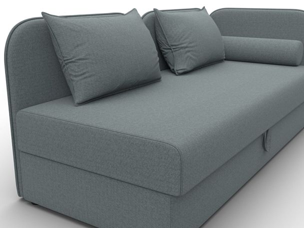 Тахта Лига-094 НПБ Рогожка серый - Вид 4