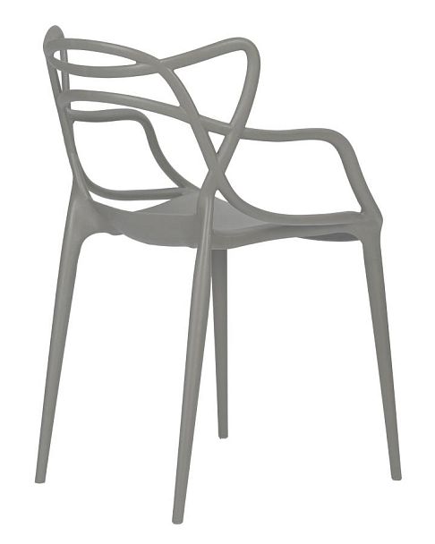 Набор 4 шт Стул обеденный DOBRIN MASTERS (светло-серый (GR-01)) - Вид 5