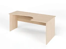 ЛАЙТ / LIGHT RLG005-18x11R Угловой стол 180x110x75 Дуб Сонома - Фото предпросмотра