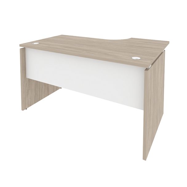 Onix Стол эргономичный левый O.SA-2 (L) Дуб аттик/Белый бриллиант 1380*980*750 (720/460) - Вид 1