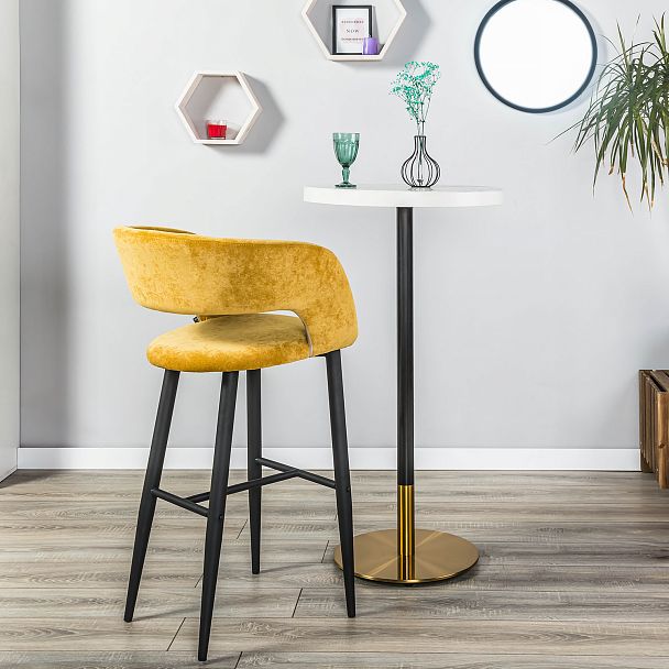 Кресло Бар.Hugs желтый/черный - Вид 11