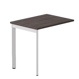 Брифинг-приставка Everprof EVO 810х600x755 опоры 45гр Дуб Пасадена/Белый - Фото предпросмотра