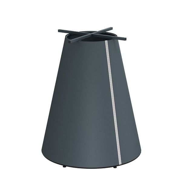 Основание для стола Sheffilton SHT-TU89 антрацит/серый - Вид 1