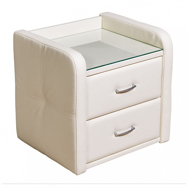 Тумба прикроватная "Беатрис" белый - Вид 4