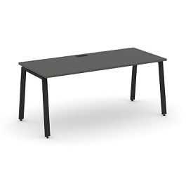 Стайл Проджект Директ Стол письменный SN-6A.SR-016.M Антрацит NEW/Металл Черный/Заглушка Металл Черн - Фото предпросмотра
