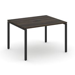 Concept Стол переговорный (1 столешница) CN.PRG-012 Дуб Мали/Металл Черный 1180*980*750 - Фото предпросмотра
