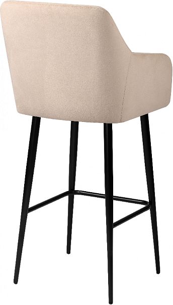 Комплект барных поворотных кресел Барли К, Confetti cream/черный, 2 шт. - Вид 5