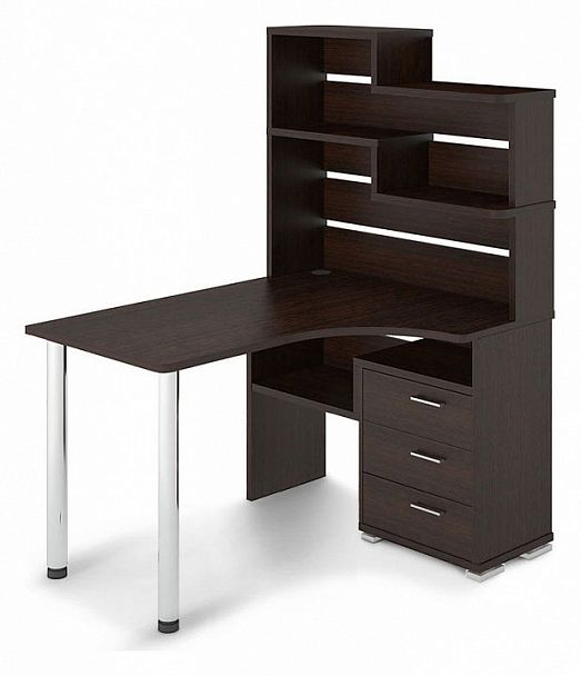 Стол компьютерный Домино СР-132 Венге правый - Вид 1