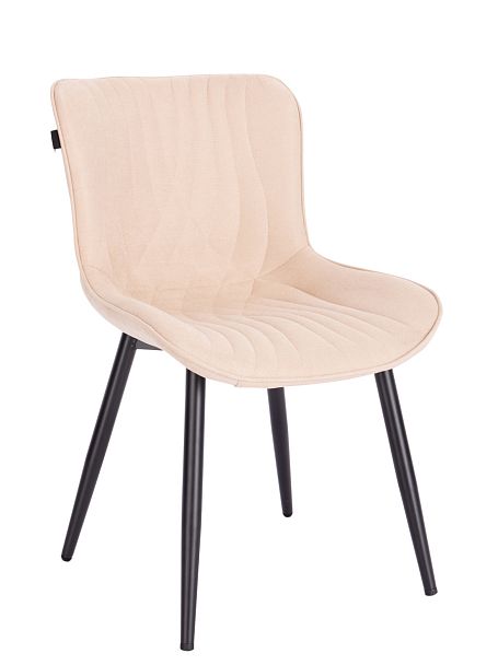 Обеденный стул Everprof Aqua (Аква) Ткань Бежевый - Вид 1