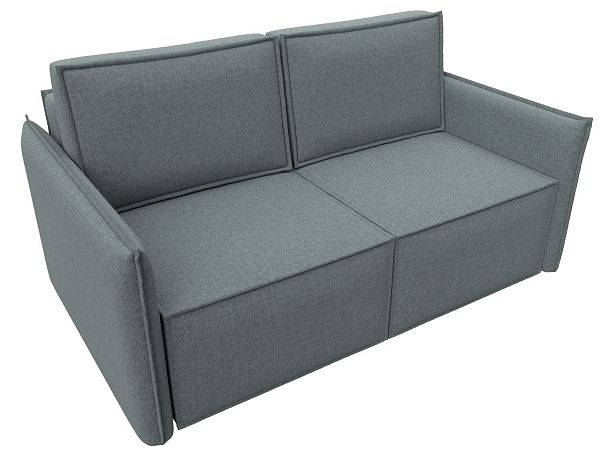 Диван прямой Либерти мини Рогожка серый - Вид 5