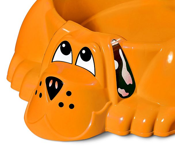 Песочница Sheffilton KIDS Собачка 373 оранжевый - Вид 6