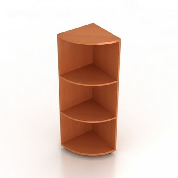 Стеллаж угловой Менеджер Ш-09 орех - Вид 4