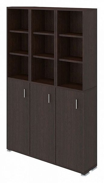 Стеллаж комбинированный Домино ПУ-40-6 Венге - Вид 1