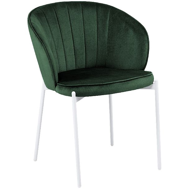 Комплект кухонных стульев Миэль зеленый велюр/белый, 3 шт. - Вид 3