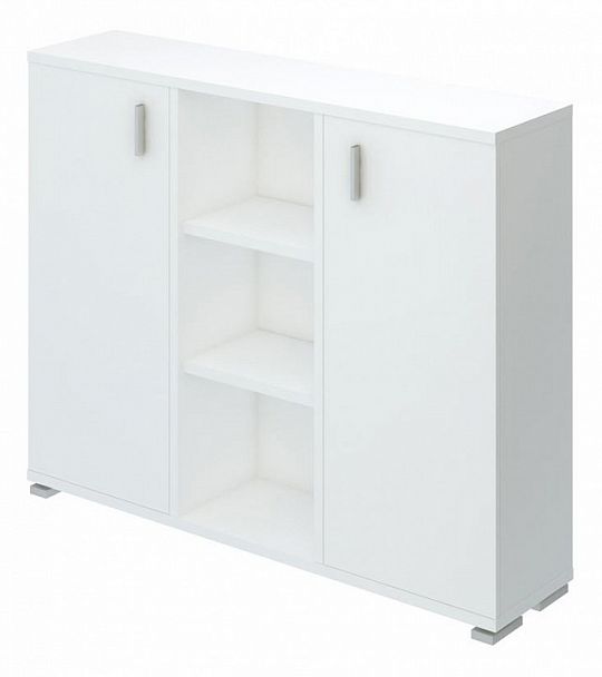 Тумба комбинированная Домино ПУ-60-3 Белый - Вид 1