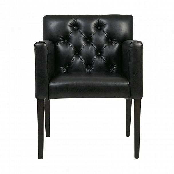 Кресло Денди, экокожа Boston Elite coffee, венге - Вид 5