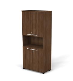 SMART/СМАРТ RS081-78Х44 Шкаф с нишей и замком з/с xдф 786х436х1762 Дуб Катания - Фото предпросмотра