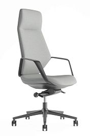 Кресло Davos STAR-C-H Светло-серый/Металл Черный - Фото предпросмотра