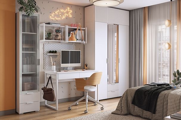 Комплект детской мебели "Зефир К5" (2700х580х2300) ДК05Зефир.3268 - Вид 2